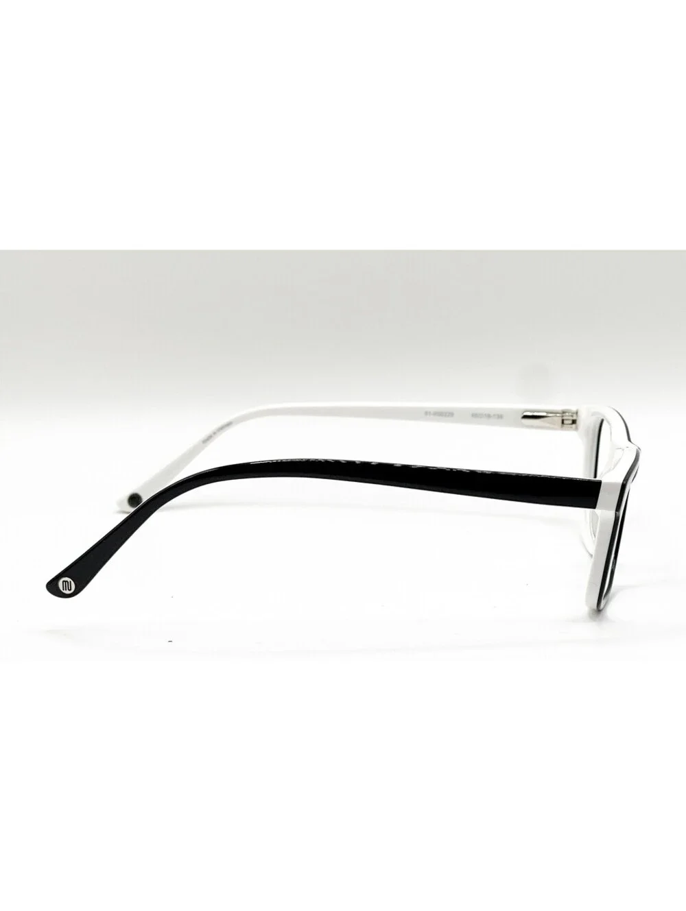 Muse 51-000229 Black Rectangle Authentic Eyeglass Frames 48-16-135